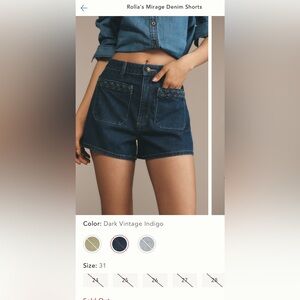 Rolla’s Mirage Denim Shorts